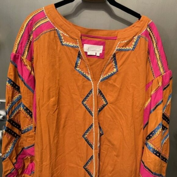 Anthropologie Retro Stasiana Embroidered Tunic Dress - Picture 11 of 16